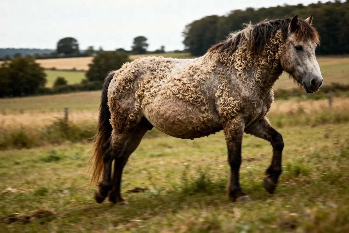 Maladie de Cushing chez le cheval : causes, symptômes et soins