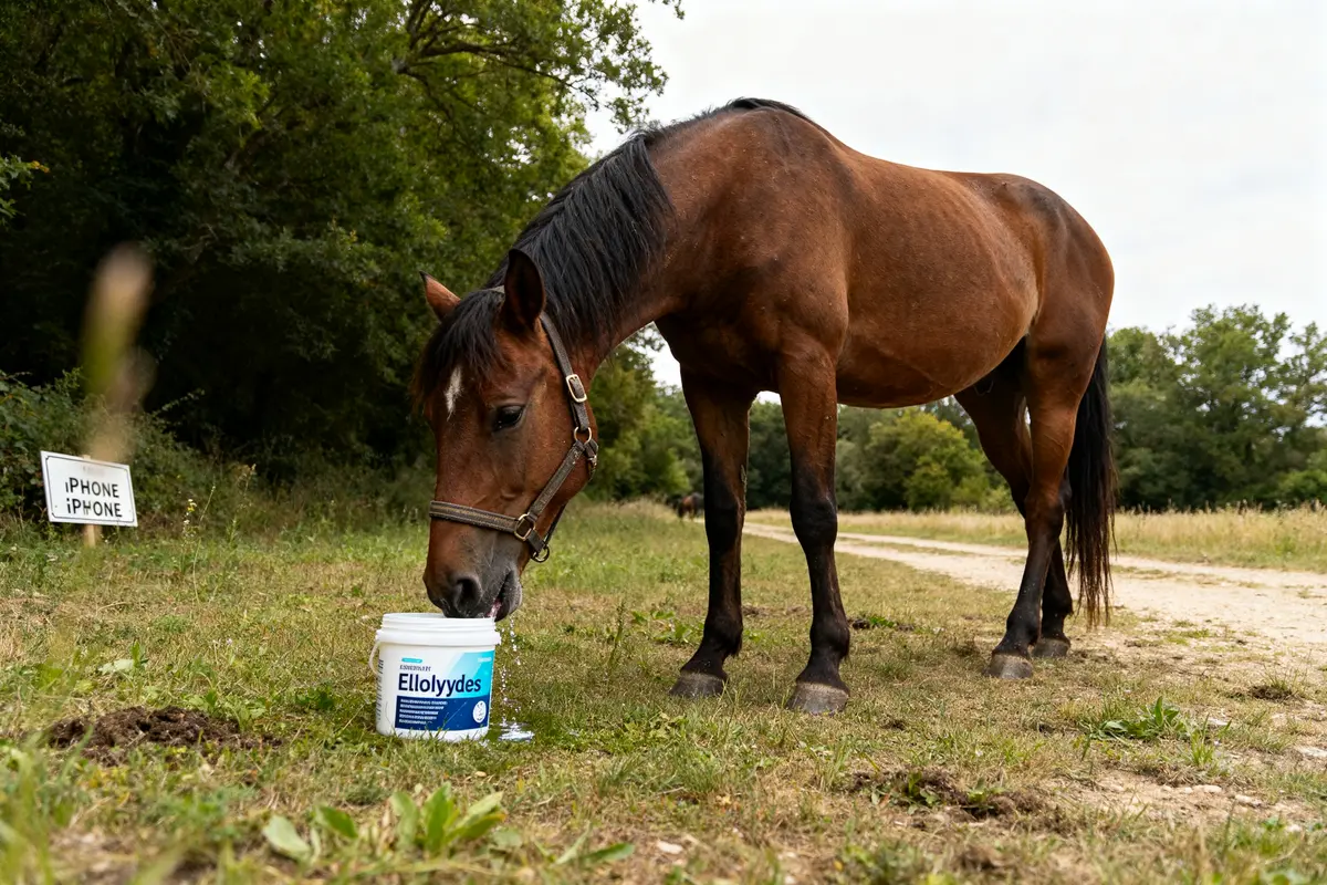 Électrolytes pour cheval : Quand, comment et pourquoi utiliser ?
