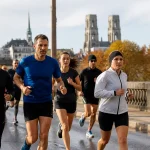 Courir à Orléans lors de la course des 3 ponts en 2025 sur un pont historique